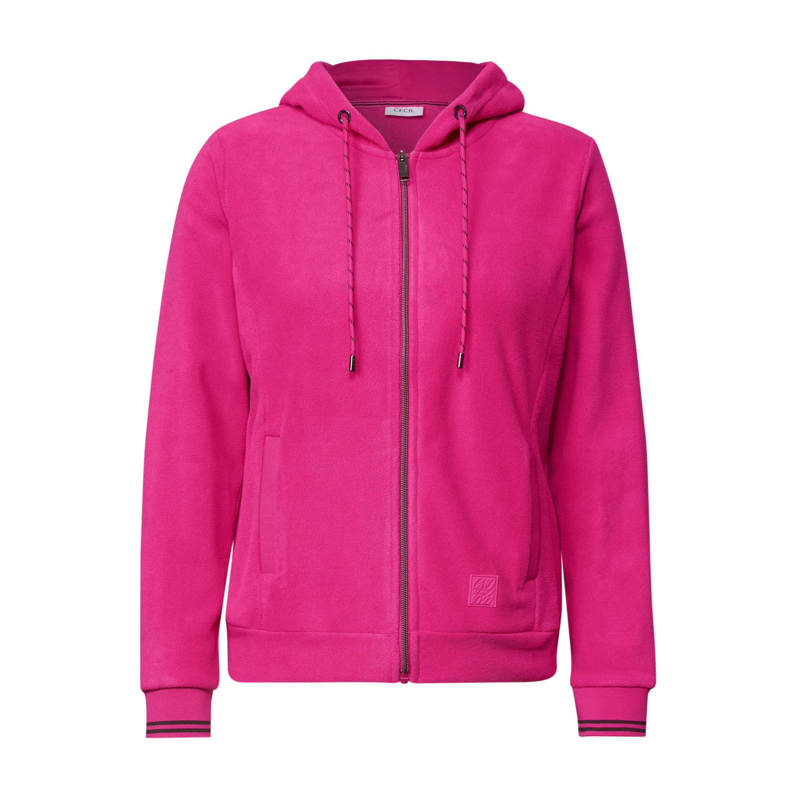 Cecil pink fleece hoody - Image 4