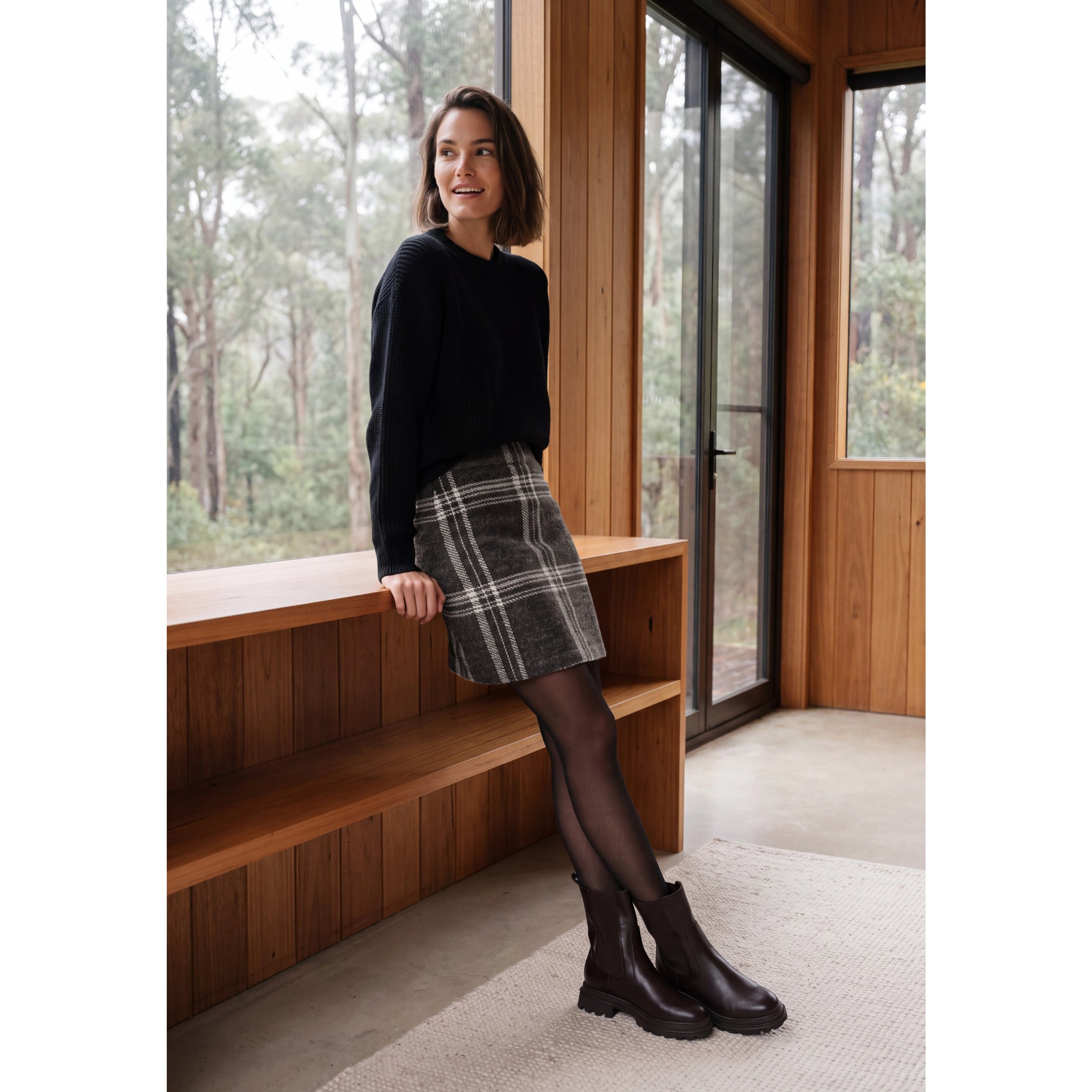 Cecil check pattern skirt - Image 5